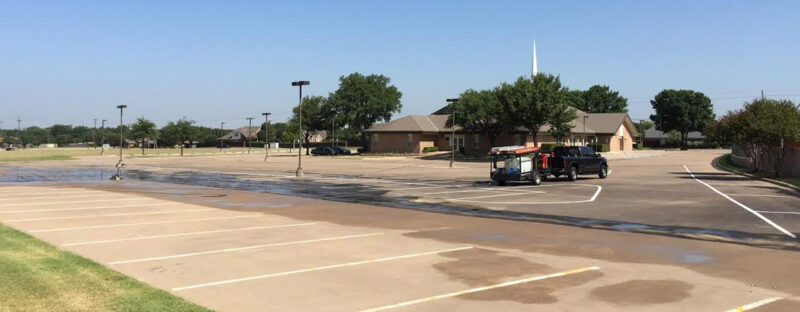 Signs Your Parking Lot Needs Pressure Washing