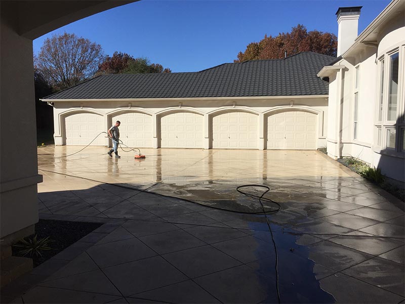 driveway power washing