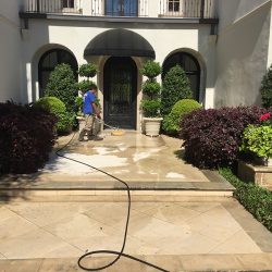 porch & sidewalk pressure washing