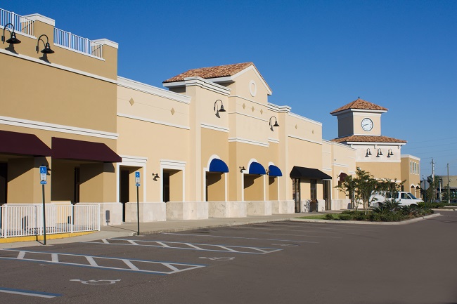 Pressure Washing For Retail Strips Isn’t Just For Dirt