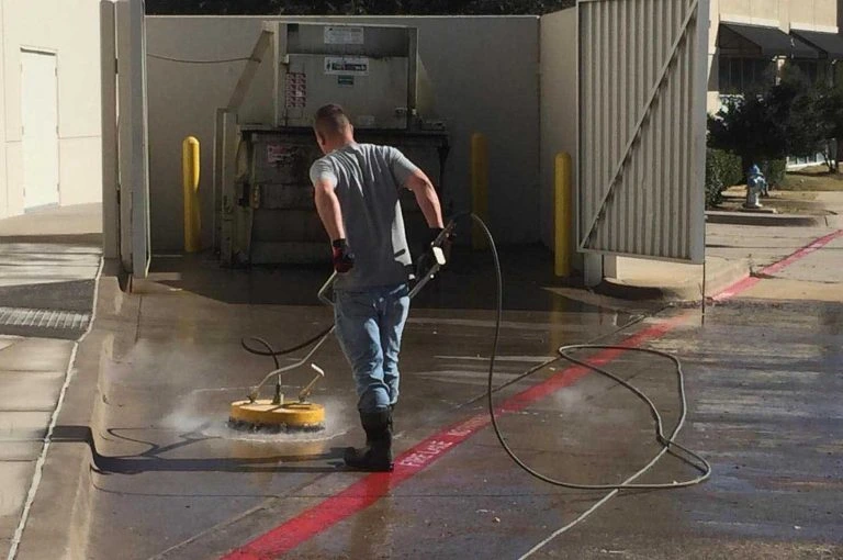 214__Concrete Pressure Washing